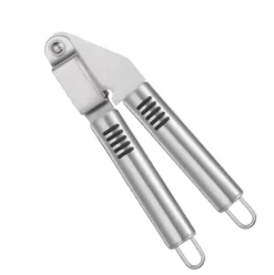 Ny vitlökspress med halkfritt handtag i rostfritt stål