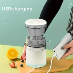 OBOSOE Trådlös Elektrisk Juicer - Portabel multifunktionsjuicer med USB-laddning | Perfekt för apelsiner och frukt