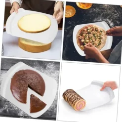 OBOSOE Cake Lifter Spatula Transfer Tool för enkel Cake Pizza och rörliga släta kanter Robust design för hembakande och köksbruk