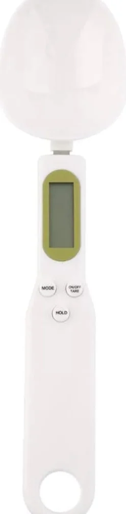 OBOSOE Digital Köksvåg-Sked 500 g/0,1 g – Med Tarafunktion För Mjöl, Vätska, Te, Medicin