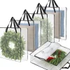 OBOSOE Förvaringsväska för Kransar – 5-pack, 66 cm, 90 L, För Hem, Jul, Säsongsdekorationer och Textilier