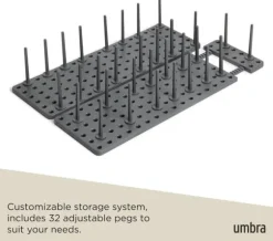 OBOSOE Justerbart Diskställ Köksorganisatör 2-pack – För Skåp, Lådor, Tallrikar, Matlådor, Kastruller & Lock