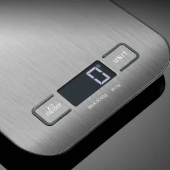 OBOSOE Köksvåg Pocket Scale 1g–5kg – Digital Vågsensor i Rostfritt Stål med LCD & Tarefunktion