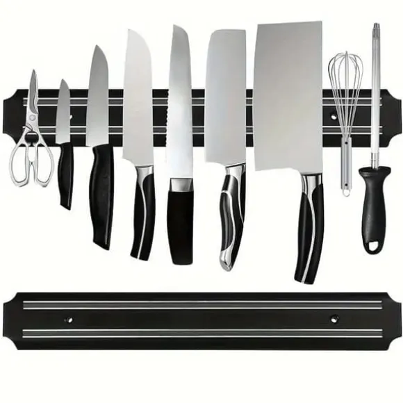 OBOSOE Magnetisk Knivhållare 48cm – Stark Magnetisk Knivlist för Kök, Kreativ Kökstillbehör
