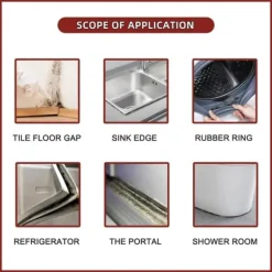 OBOSOE Mögelborttagare och Luktborttagare – Effektiv Mögelborttagningsgel för Badrum och Kök