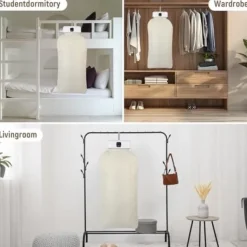 OBOSOE Mini torktumlare för kläder med timer (480 min) – Snabbtorkande, perfekt för studentrum och små utrymmen