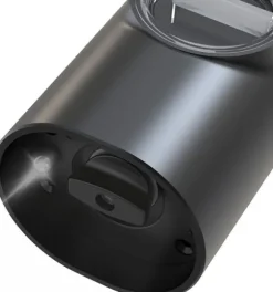 OBOSOE 2-Pack Elektrisk Pepparkvarn – Justerbar Grovhet, LED-ljus, Med Bas och Borste för Kök och BBQ