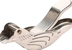 OBOSOE Rostfri Citruspress – Fågelformad Manuell Juicer för Citron, Apelsin, Lime & Granatäpple | Handheld Juicepress