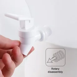 OBOSOE skrivbordsvatten dispenser för kylskåp, kallvattenkokare med kran och dricksburk, dricksvattendispenser för frukt för drycker