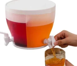 OBOSOE skrivbordsvatten dispenser för kylskåp, kallvattenkokare med kran och dricksburk, dricksvattendispenser för frukt för drycker