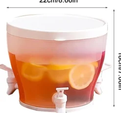 OBOSOE skrivbordsvatten dispenser för kylskåp, kallvattenkokare med kran och dricksburk, dricksvattendispenser för frukt för drycker