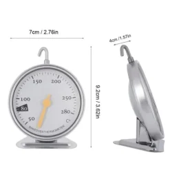 OBOSOE Ugnstermometer – Kompakt Matlagningstermometer för Exakt Temperaturmätning | Till Ugnar & Grillar | Perfekt för Hemmabak & Grillning