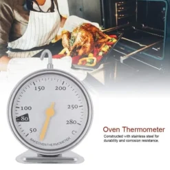 OBOSOE Ugnstermometer – Kompakt Matlagningstermometer för Exakt Temperaturmätning | Till Ugnar & Grillar | Perfekt för Hemmabak & Grillning