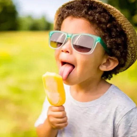 OBOSOE 2x4-pack Glassform med 100 träpinnar – BPA-fri isglassform för hemmagjord glass