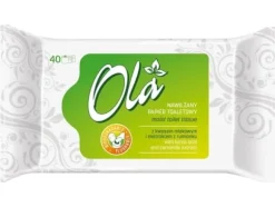 OLA Moistened Toilet Paper with chamomile extract 1op.-40pcs
