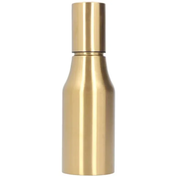 Olivolja dispenser i guld i rostfritt stål 500ML - Läcksäker och dammsäker köksoljekaraff