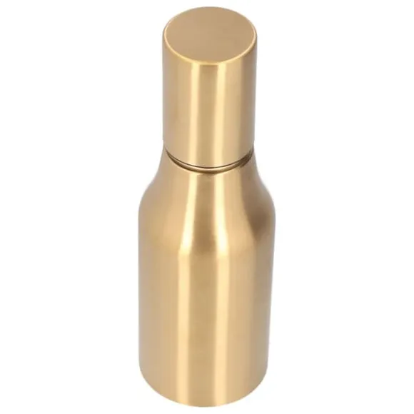 Olivolja dispenser i guld i rostfritt stål 500ML - Läcksäker och dammsäker köksoljekaraff