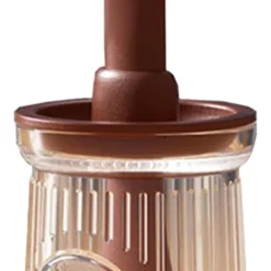 Oljeborste Högtemperaturbeständig livsmedelsklassad silikonbakelse Tråcklingsborste med röd flaska