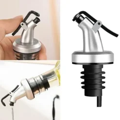 oljeflaska läckagesäker flaska viklock kök oljehällpipar flaskdispenser