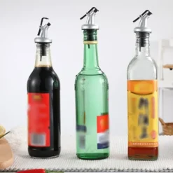 oljeflaska läckagesäker flaska viklock kök oljehällpipar flaskdispenser