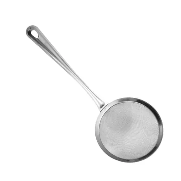Oljesil i rostfritt stål Hållbar multifunktionell finmaskig mjölsaftfilter sked Köksredskap för matlagning
