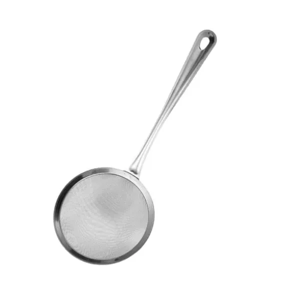 Oljesil i rostfritt stål Hållbar multifunktionell finmaskig mjölsaftfilter sked Köksredskap för matlagning