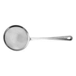 Oljesil i rostfritt stål Hållbar multifunktionell finmaskig mjölsaftfilter sked Köksredskap för matlagning