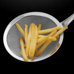 Oljesil i rostfritt stål Hållbar multifunktionell finmaskig mjölsaftfilter sked Köksredskap för matlagning