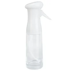 Oljesprayflaska - 300 ml, högtryck, ergonomiskt handtag, BBQ-bakning - vit