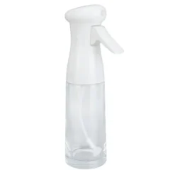 Oljesprayflaska - 300 ml, högtryck, ergonomiskt handtag, BBQ-bakning - vit