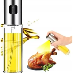 OLJESPRAYFLASKA 100 ML FÖR OLJEVINÄGER MED GLASSPRAY