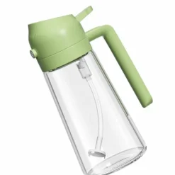 Oljespruta för matlagning Olivolja Sprayer Mister 470ml Olivolja Sprayflaska Olivolja Spray för sallad BBQ Kök Bakning Stekning Grön