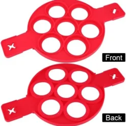 Omelett Crepes Pannkaksform Mat Silikon Nonstick Köksredskap #3