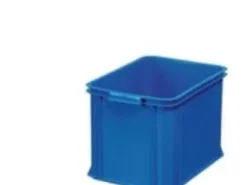 Opbevaringskasse, 28 l, 28,5 x 30 x 40 cm, plast, blå