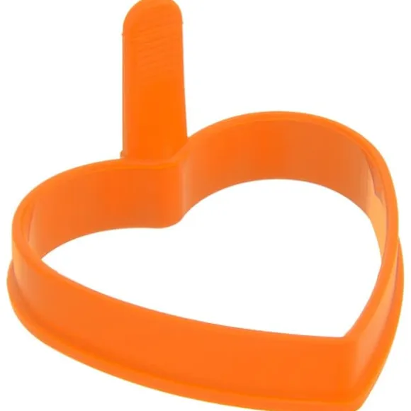 Orange silikonäggform hjärta SILLINIE