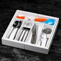 Organiseringsinsats för besticklåda, utdragbar 52/31x31cm KINGHOFF KH-1746