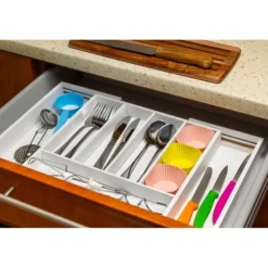 Organiseringsinsats för besticklåda, utdragbar 52/31x31cm KINGHOFF KH-1746