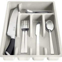 Organizer Låda Insats Köksbehållare för Bestick Knivar Bestick
