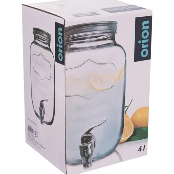 ORION Glasflaska kran 4 l