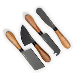 Orrefors Jernverk Ostknivar 4-pack, Svart