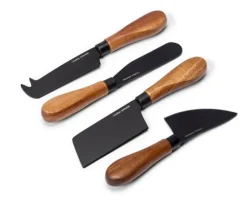 Orrefors Jernverk Ostknivar 4-pack, Svart