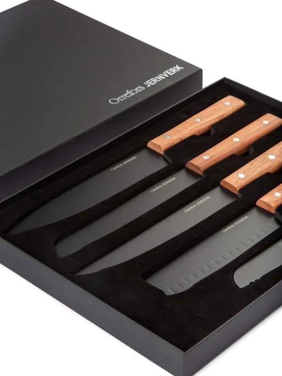Orrefors Jernverk 5-pack Knivar Svart