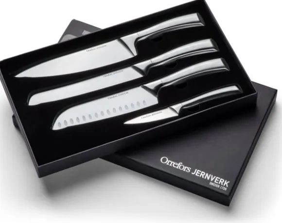 Orrefors Jernverk 4-pack knivar, Stål