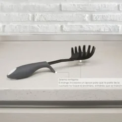 ORYX Nylon Spaghetti Pastasked - Non-Drip Gummihandtag - 31,5 x 6 cm