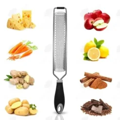 Osthyvel - HTBE® - Multifunktionell - Rostfritt stål - 36,5 cm - Lätt att rengöra