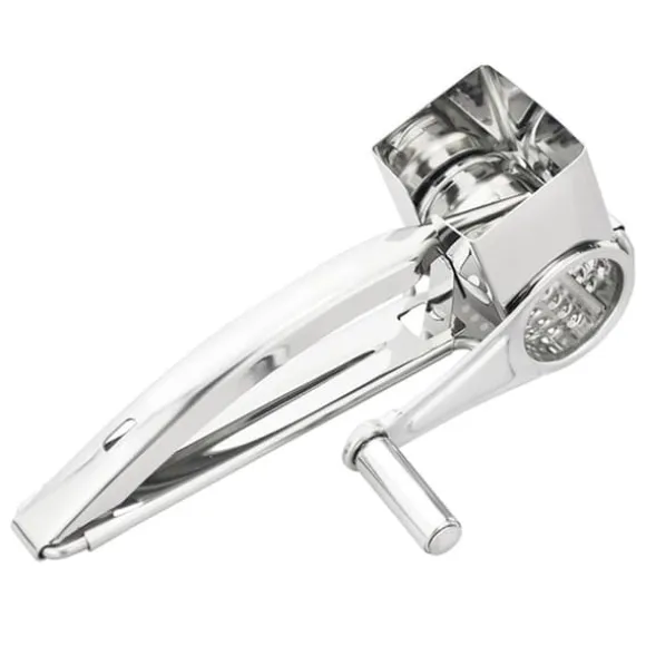 Ostrivare med 4 olika rivjärn i rostfritt stål