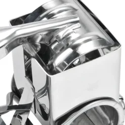 Ostrivare med 4 olika rivjärn i rostfritt stål