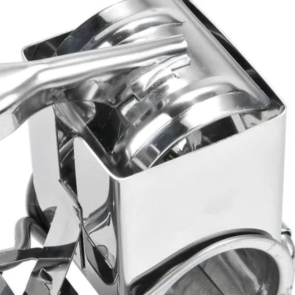 Ostrivare med 4 olika rivjärn i rostfritt stål