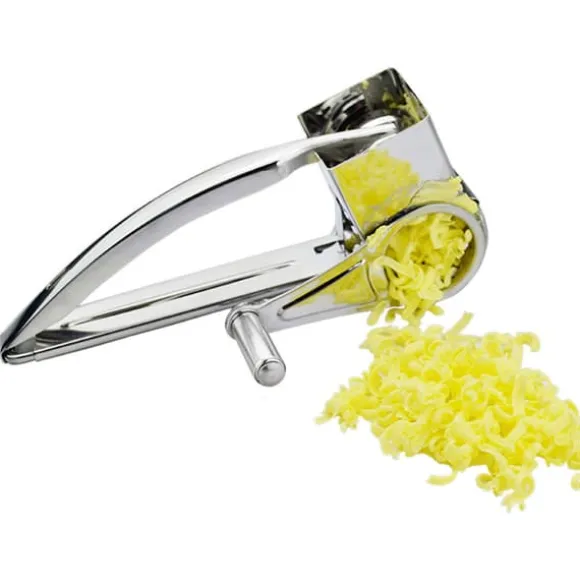 Ostrivare med 4 olika rivjärn i rostfritt stål