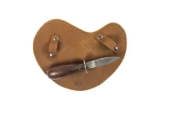 Ostronkniv med läderhandskydd